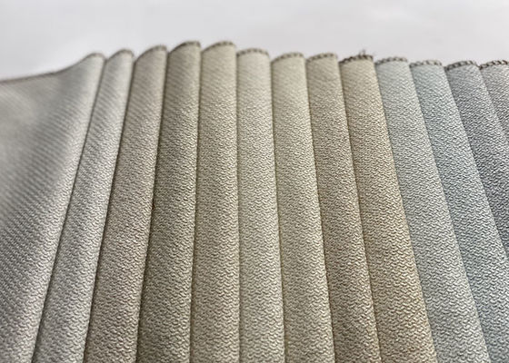 Polyester-Leinen-Gewebe-Riss moderne Ebenen-Leinen-Sofa Fabrics 100 beständig