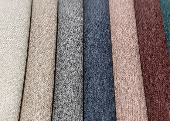 Antipillen-Chenille-Sofa Fabric Heavyweight Polyester Plain-Gewebe